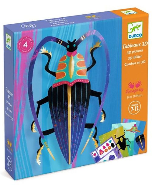 Djeco Decoration Set - 3D Insects Art & Craft Kits