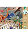 Djeco Dino Box Multiactivity Game - 6 Creative Activities and Dinosaur Themed Projects - from 6 to 10 years Art & Craft Kits