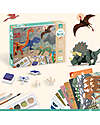Djeco Dino Box Multiactivity Game - 6 Creative Activities and Dinosaur Themed Projects - from 6 to 10 years Art & Craft Kits