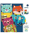 Djeco Educational Game Locktou - Animals with Locks! Montessori Toys