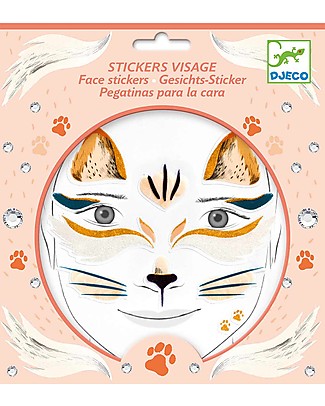 Djeco Face Tattoo - Animals, Cat Tattoos