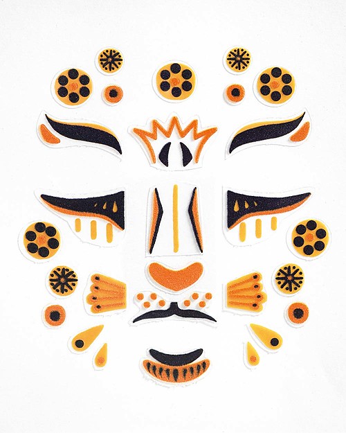 Djeco Face Tattoo - Animals, Leopard Children's Tattoos