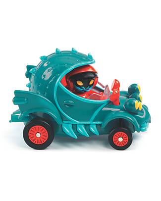 Djeco "Funny Beast" Toy Car - Vehicle with Suspension Wooden Toy Cars, Trains & Trucks