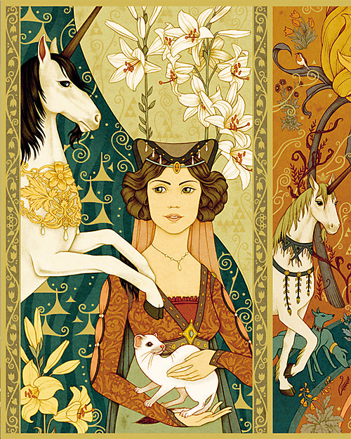 Djeco Gallery Puzzle Unicorn Garden - 500 pcs Puzzles