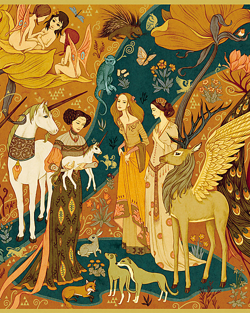 Djeco Gallery Puzzle Unicorn Garden - 500 pcs Puzzles