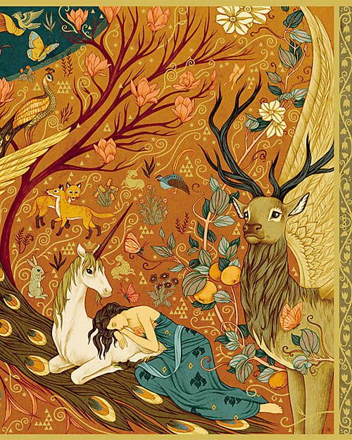 Djeco Gallery Puzzle Unicorn Garden - 500 pcs Puzzles