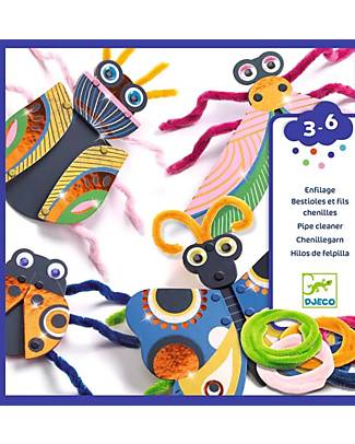 Djeco Game Set with Animals and Chenille Wire - 3+ Creative Toys