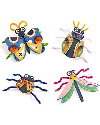 Djeco Game Set with Animals and Chenille Wire - 3+ Creative Toys
