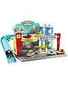 Djeco Garage - Perfect for Playing with Crazy Motors Toy Cars - Wooden Wooden Toy Cars, Trains & Trucks