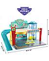 Djeco Garage - Perfect for Playing with Crazy Motors Toy Cars - Wooden Wooden Toy Cars, Trains & Trucks