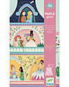 Djeco Giant Puzzle: Princess Tower - 36 pieces Puzzles