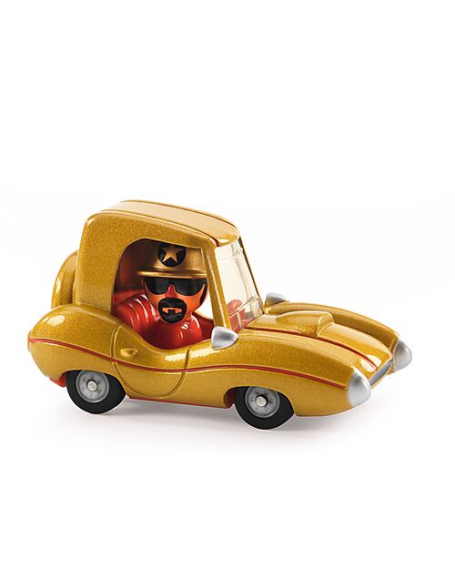 Djeco Gold Machine - Golden Star - Crazy motors - in Metal Wooden Toy Cars, Trains & Trucks