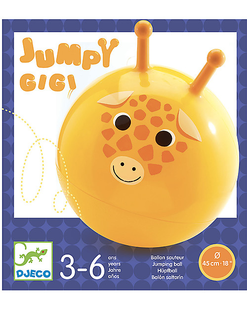 Djeco Hopping Ball Jumpy Gigi - 3+ years Outdoor Games and Toys_