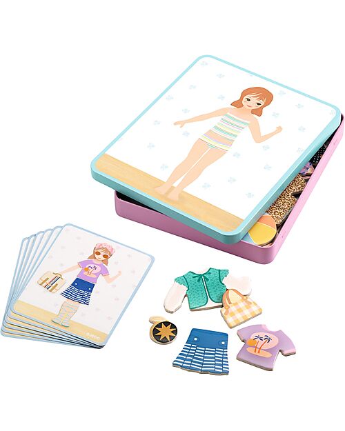 Djeco Inzebox Creative Fashion - 3+ Ages Magnetic Games