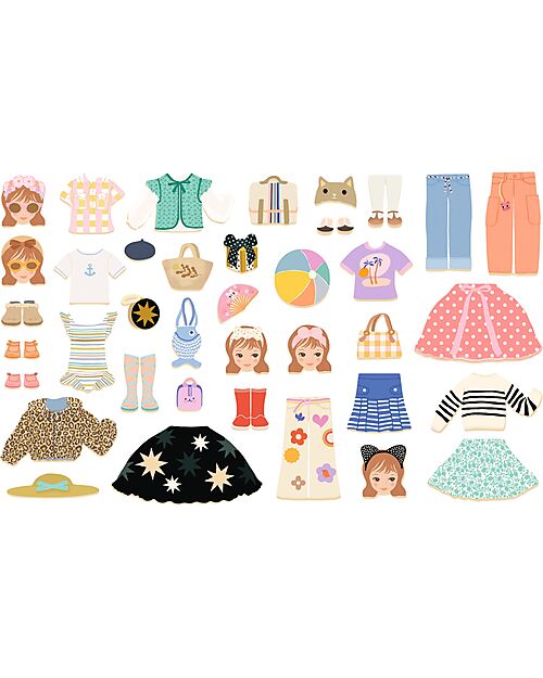 Djeco Inzebox Creative Fashion - 3+ years Magnetic Games