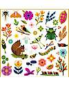 Djeco Kit of 160 Stickers - Garden Theme - from 4 to 7 years Stickers & Stamps Sets