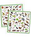 Djeco Kit of 160 Stickers - Theme Fauna - from 4 to 7 years Stickers & Stamps Sets