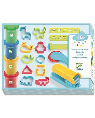 Djeco Little Clay Starter Kit, Classical Colouring Activities