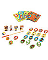 Djeco Ludo Game - Includes Memory + Fishing + Lotto + Roll-and-Move Board Games