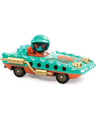 Djeco Macchinina Abys Engine - Crazy Motors - in Metallo Wooden Toy Cars, Trains & Trucks