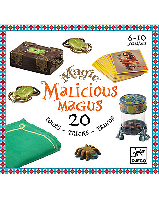 Djeco Malicious Magus Magic Box - 20 Tricks Party Favours
