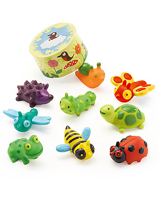 Djeco Memory Game Little Memo - Which Animal is Hiding? Traditional Toys