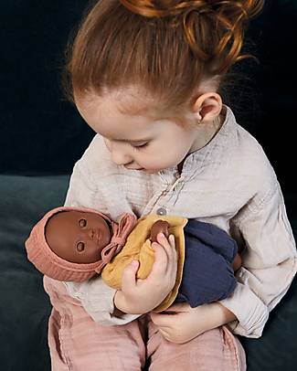 Djeco Mimosa Doll - 32cm - with Realistic Clothes - Pomea Collection Dolls