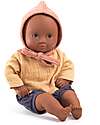 Djeco Mimosa Doll - 32cm - with Realistic Clothes - Pomea Collection Dolls