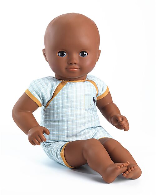 Djeco Mimosa Doll - 32cm - with Realistic Clothes - Pomea Collection Dolls