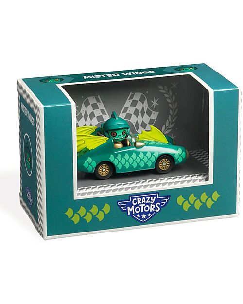 Djeco Mister Wings toy car - Crazy Motors - in Metal Wooden Toy Cars, Trains & Trucks