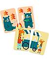 Djeco Misti'Loup Memory Game - 33 Cards - Recycled Cardboard - Ages 4+ Memory Games