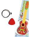Djeco Musical Ukulélé, Animambo - Wood Musical Instruments