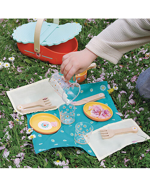 Djeco My Pic-Nic Box - Wood Pretend Play