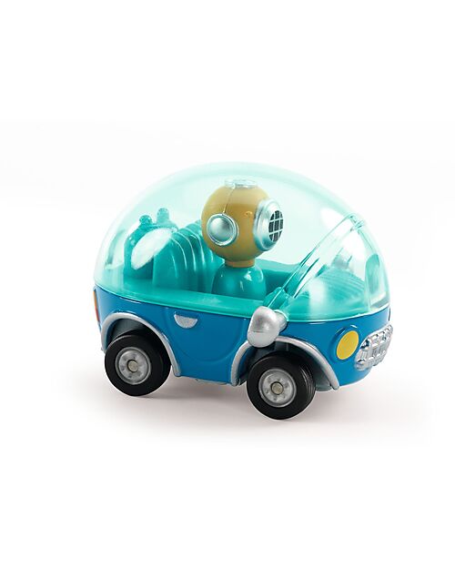 Djeco Nauti Bubble Mini Submarine - Crazy Motors - in Metal Wooden Toy Cars, Trains & Trucks