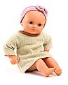 Djeco Pistache Doll - 32cm - with Realistic Clothes - Pomea Collection Dolls