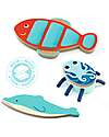 Djeco Play Dough Set - My Sea Creatures Creative Toys