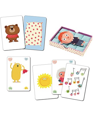Djeco Playing Cards Night-night Kisses - Great bedtime game! Board Games