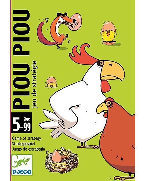 Djeco Playing Cards Pio Pio Board Games