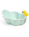 Djeco Pomea Doll Bathtub - Aqua Green - 36x14x23cm - Works without Batteries! Dolls Accessories