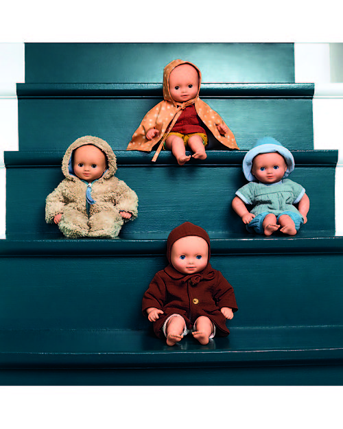 Djeco Pomea Doll Cape - Spring - Easy to Wear Dolls Accessories