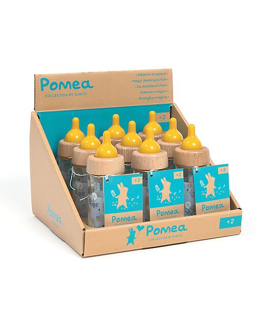 Djeco Pomea Magic Bottle for Dolls - PET Plastic and Certified Wood - Ages 2+ Pretend Play