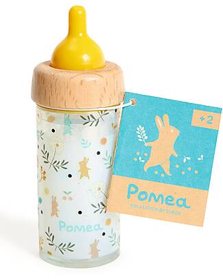 Djeco Pomea Magic Bottle for Dolls - PET Plastic and Certified Wood - Ages 2+ Pretend Play