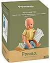 Djeco Potty Set with Wipes for Pomea Doll - Aqua Green - Learning by Playing Dolls Accessories