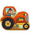 Djeco Puzzle -The tractor - 16 pieces Puzzles
