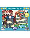 Djeco Puzzl'Up City - Floor Puzzle - 33 Pieces - Ages 3+ Playmats
