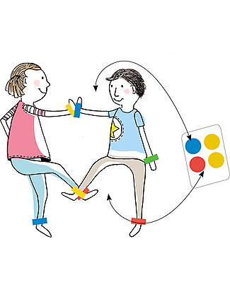 Djeco Quadri Color Game - Match the Colours Creative Toys
