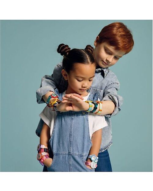 Djeco Quartz Watch - Tiger - Orange - Water Resistant Watches