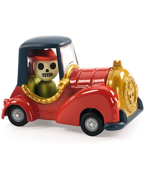 Djeco Red Skull toy car - Crazy Motors - in Metal Wooden Toy Cars, Trains & Trucks