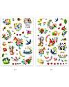 Djeco Removable Tattoos for Kids - Happy Spring - Dermatologically Tested Children's Tattoos