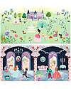 Djeco Repositionable Stickers with 2 Scenes - Life in the Castle - 4+ years Stickers & Stamps Sets